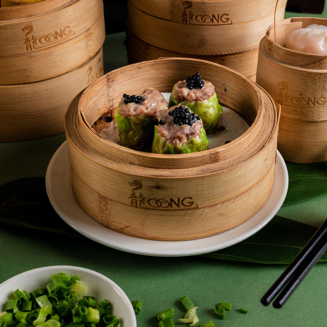 Loong’s Premium Beef Siew Mai with Caviar | 蒸和牛烧卖